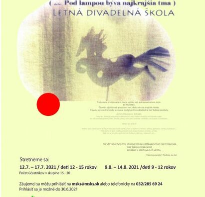 letná divadelná škola